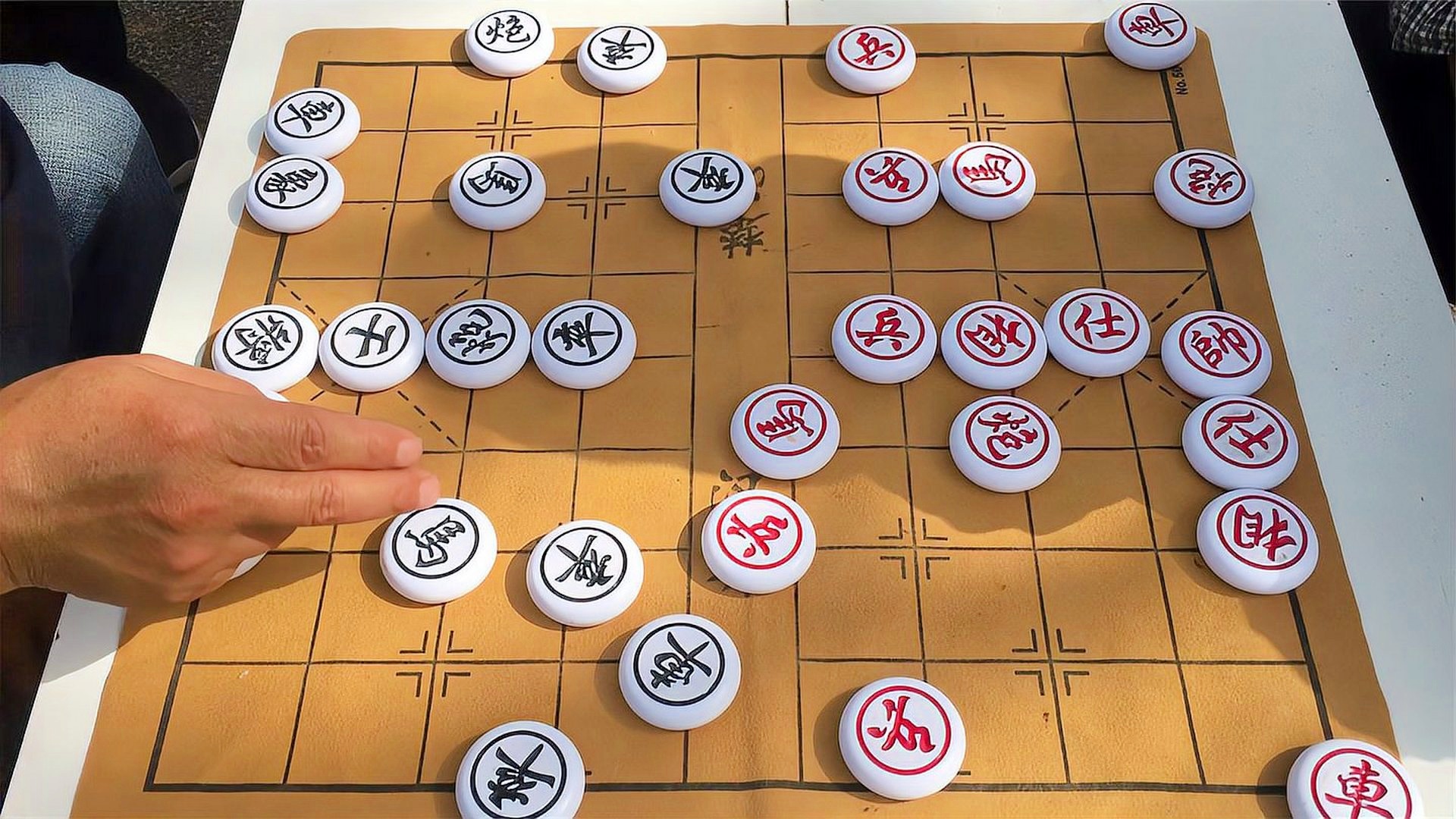 军棋怎么摆放图片_军旗摆法图片大全_摆放图片军棋图