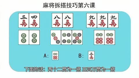 麻将基本规则图解_麻将图解规则基本知识_麻将图解规则基本图片
