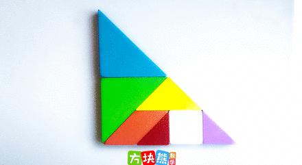 用七巧板拼成一个梯形怎么拼_用七巧板拼梯形_七巧板拼梯形